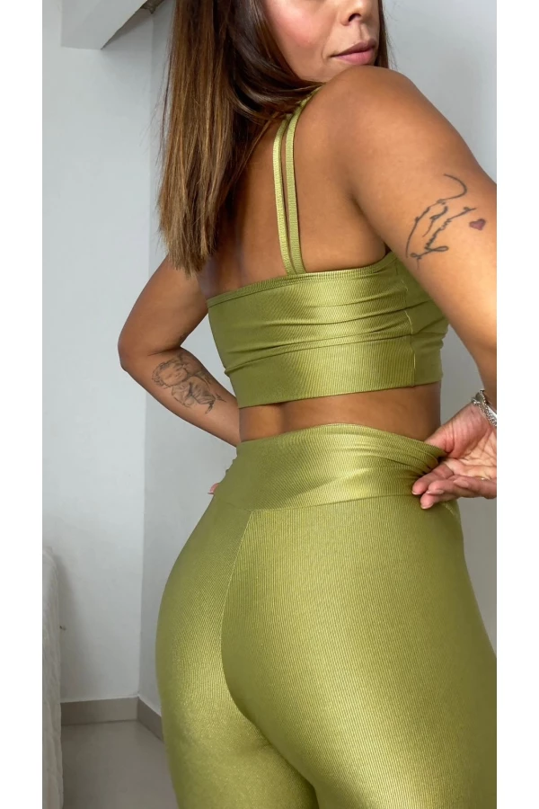 Conjunto calça basic Oliva